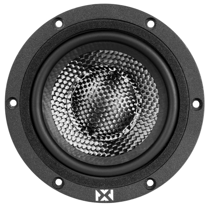 XQS653KIT 700W Peak (350W RMS) 6.5" X-Series 3-Way Component Speaker System with Carbon Fiber Cones and 30mm Silk Dome Tweeters