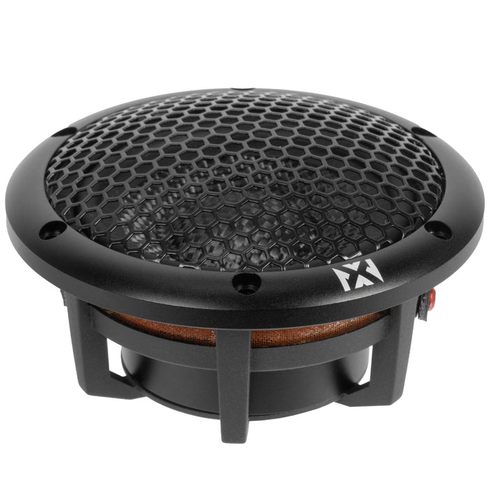 XQS653KIT 700W Peak (350W RMS) 6.5" X-Series 3-Way Component Speaker System with Carbon Fiber Cones and 30mm Silk Dome Tweeters