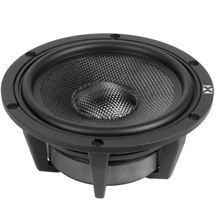 XQS65KIT 600W Peak (300W RMS) 6.5" X-Series 2-Way Component Speaker System with Carbon Fiber Cones and 30mm Silk Dome Tweeters