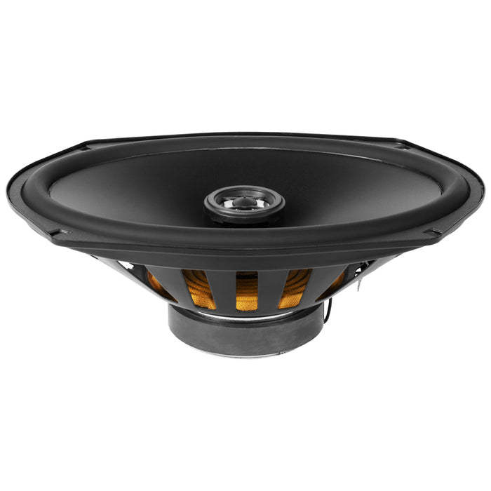 ESP69 480W Peak (160W RMS) 6x9" E-Series 2-Way Coaxial Speakers with 13mm PEI Dome Tweeters