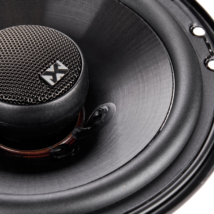 VSP60 600W Peak (200W RMS) 6" V-Series 2-Way Coaxial Speakers with 25mm Silk Dome Tweeters