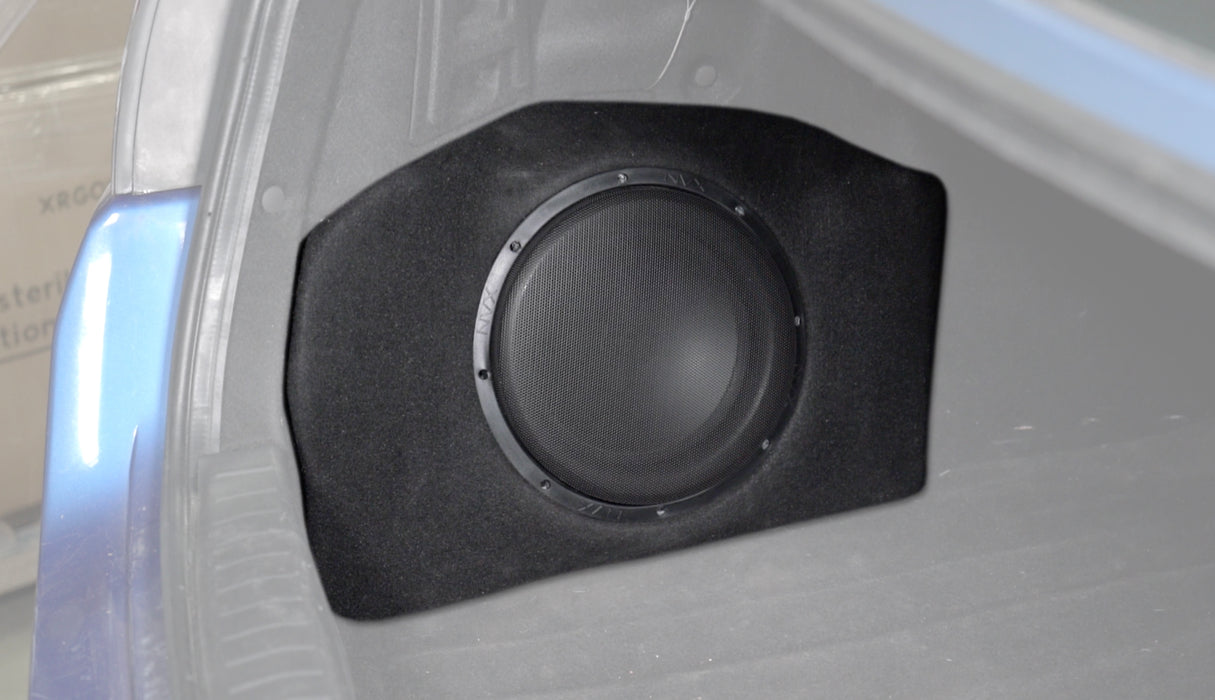 2011-2015 Kia Optima - Custom 500W RMS 10" Loaded Subwoofer Enclosure | NVX BE-KIAOPTG3-VSW104