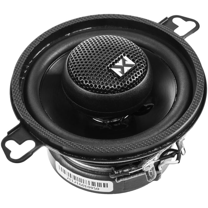 NSP35 200W Peak (70W RMS) 3.5" N-Series 2-Way Coaxial Car Speakers with 20mm Silk Dome Tweeters