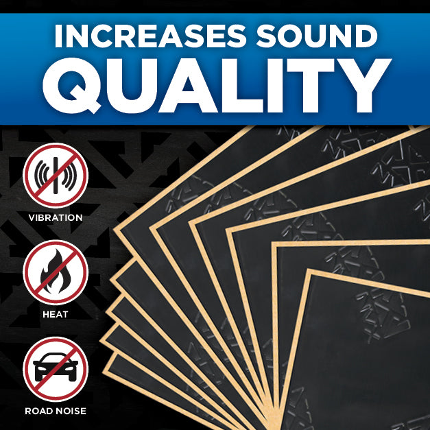 SDAF40 10 Sheets of Self-Adhesive Egg Crate Sound-Proofing Acoustic Foam (40 Sqft.)