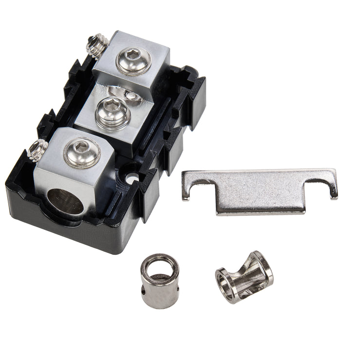 XFMMINI 4/8 Gauge AWG Mini-ANL/MANL/AFS Modular Linkable In-ine Fuse Holder for Car Audio and Marine Audio