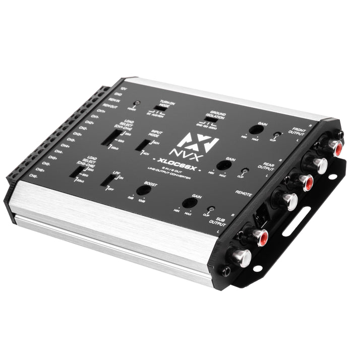 XLOC66X 6 inputs / 6 outputs High Voltage Active Line Output Converter with Impedance Matching and Remote Level Control