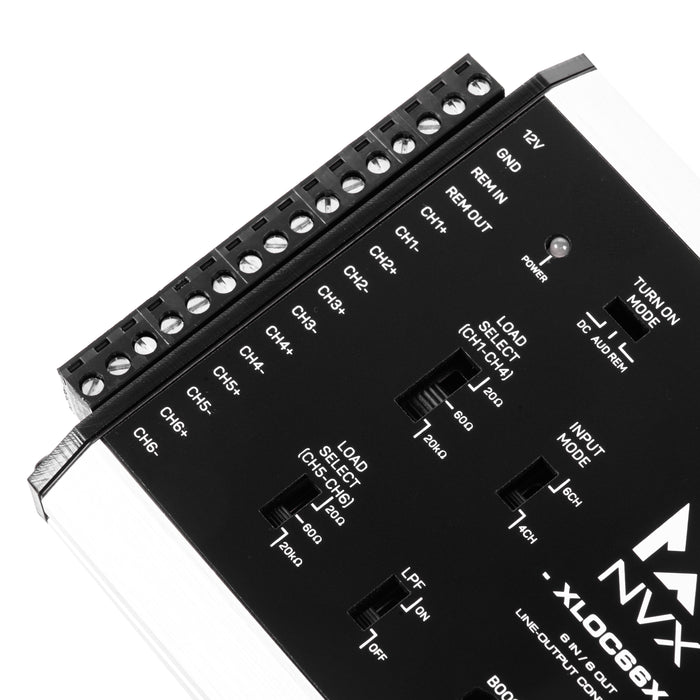 XLOC66X 6 inputs / 6 outputs High Voltage Active Line Output Converter with Impedance Matching and Remote Level Control